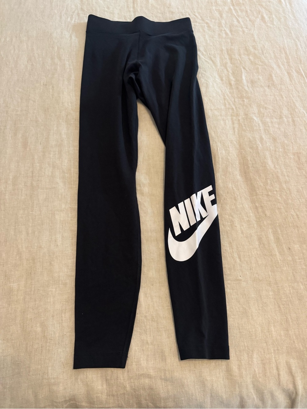 Nike Black Logo Leggings